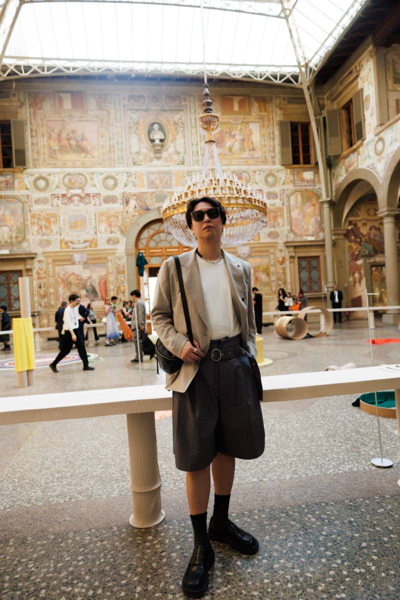 Pitti Uomo 108 Street Style - Sunglasses; Photo Credit: P3 studio; Courtesy of Pitti Immagine Uomo; by concession of the Ministry of Culture