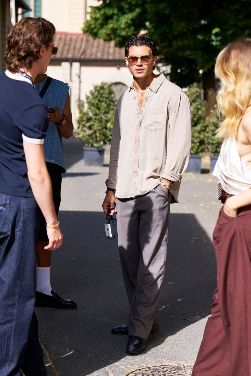 Pitti Uomo 108 Street Style - Sunglasses; Photo Credit: AKAstudio-collective; Courtesy of Pitti Immagine Uomo