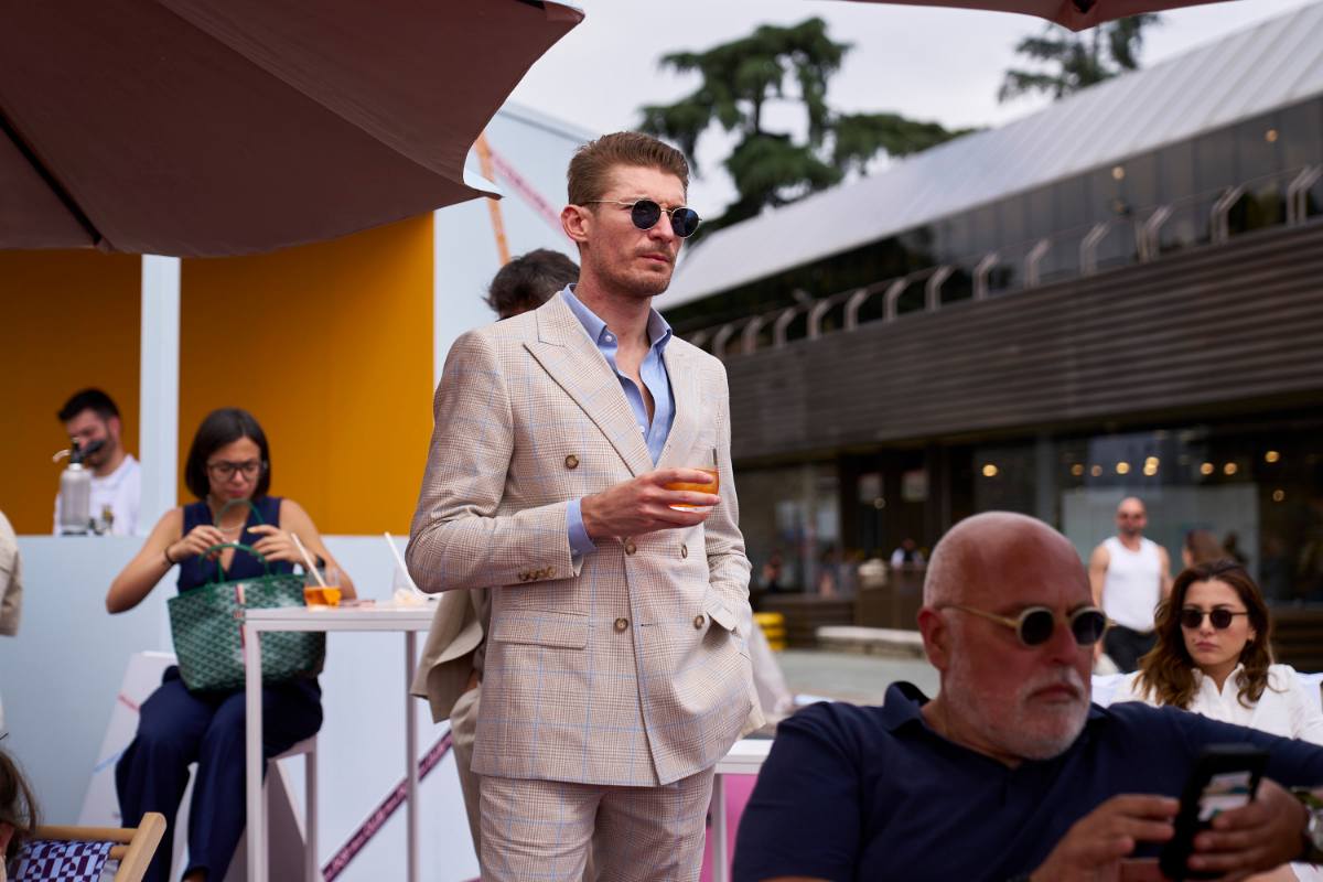 Pitti Uomo 108 Street Style - Sunglasses; Photo Credit: AKAstudio-collective; Courtesy of Pitti Immagine Uomo