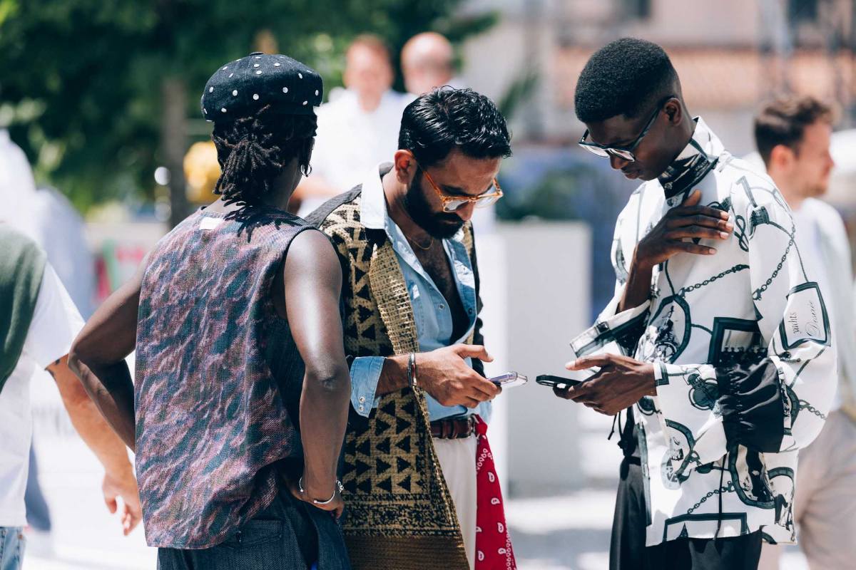 Pitti Uomo 108 Street Style - Jewelry and Hats; Photo Credit: Astra Marina Cabras; Courtesy of Pitti Immagine Uomo