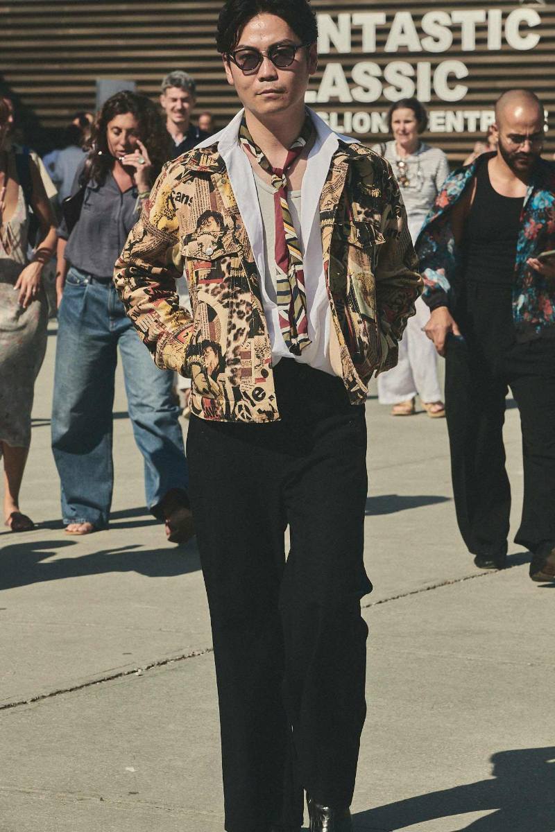 The Best Street Style from Pitti Uomo 108; Photo Credit: Enrico Labriola; Courtesy of Pitti Immagine Uomo