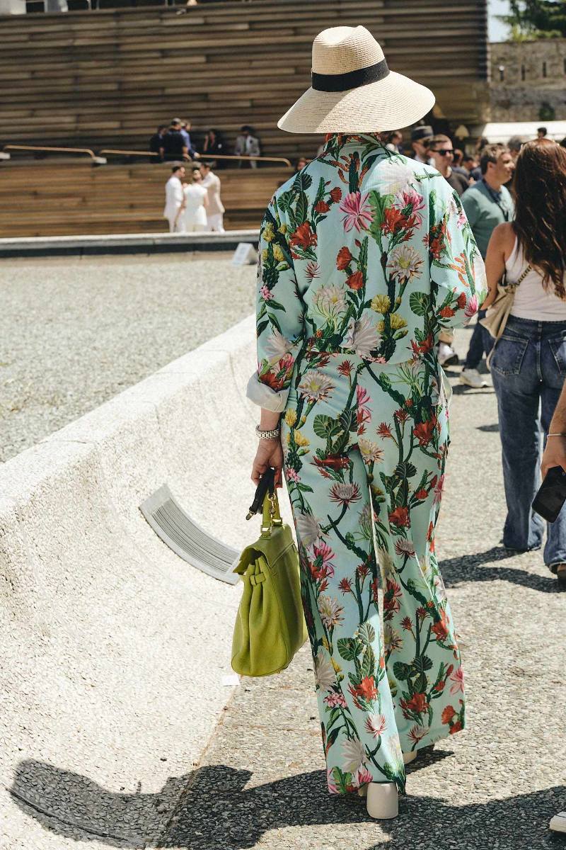Pitti Uomo 108 Street Style - Jewelry and Hats; Photo Credit: Enrico Labriola; Courtesy of Pitti Immagine Uomo