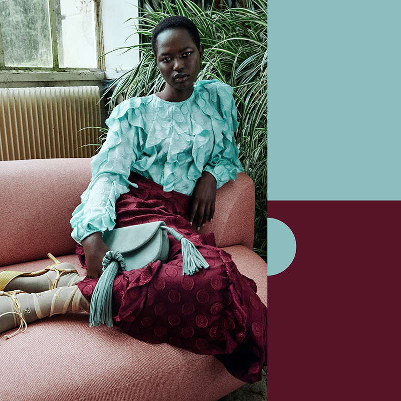Ulla Johnson Resort 2026 Color Palettes - Look 2