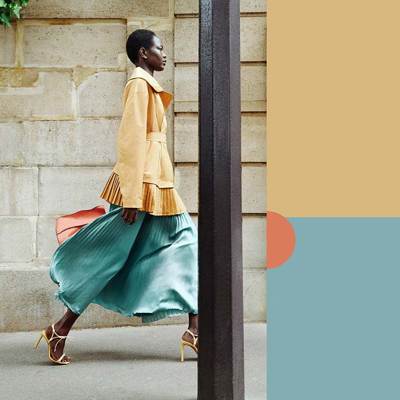 Ulla Johnson Resort 2026 Color Palettes - Look 29