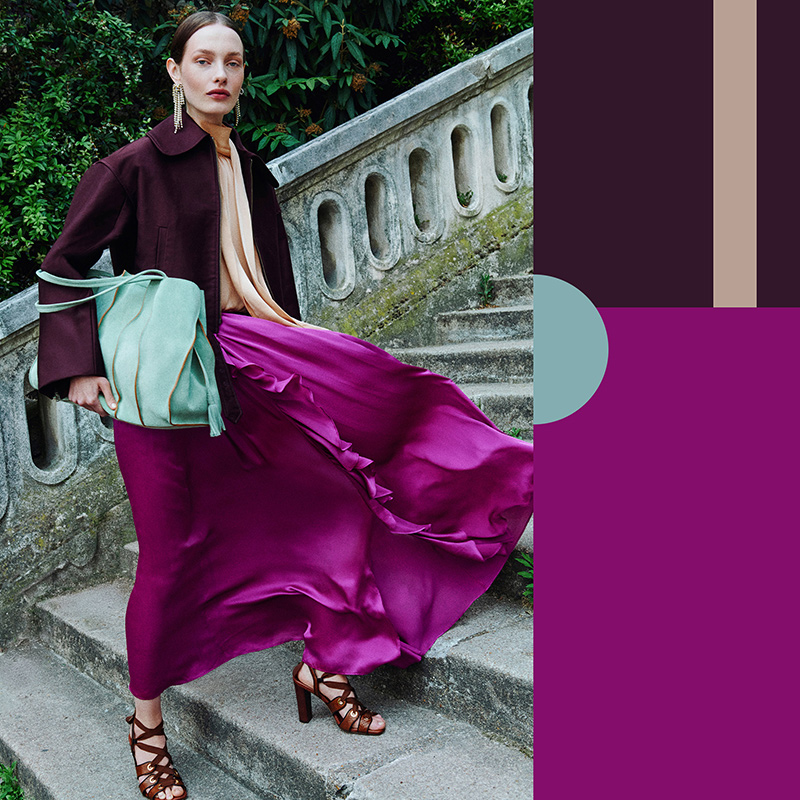 Ulla Johnson Resort 2026 Color Palettes - Look 34