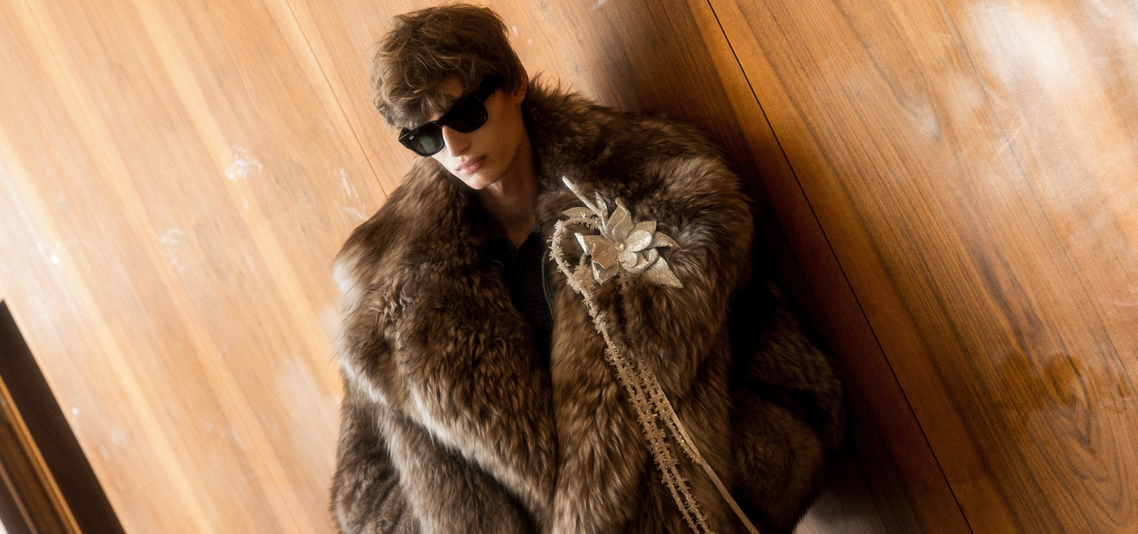 Backstage at David Koma Spring 2026