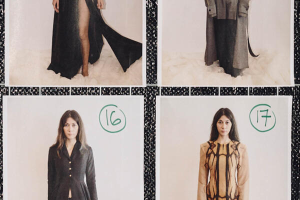 Backstage at Rebekka Ruétz Fall 2025