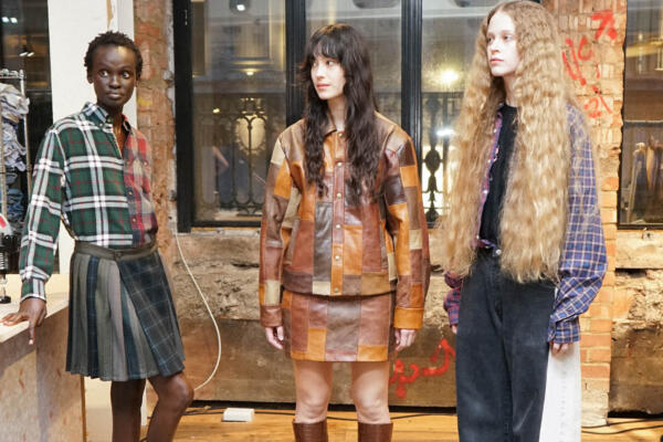 Backstage at E.L.V. Denim Fall 2025