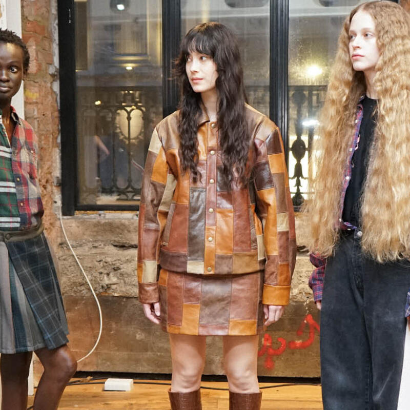 Backstage at E.L.V. Denim Fall 2025