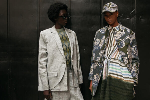 Backstage at Henrik Vibskov Spring 2026