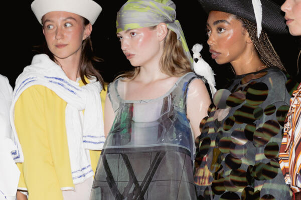 Backstage at Swedish School of Textiles Spring 2026