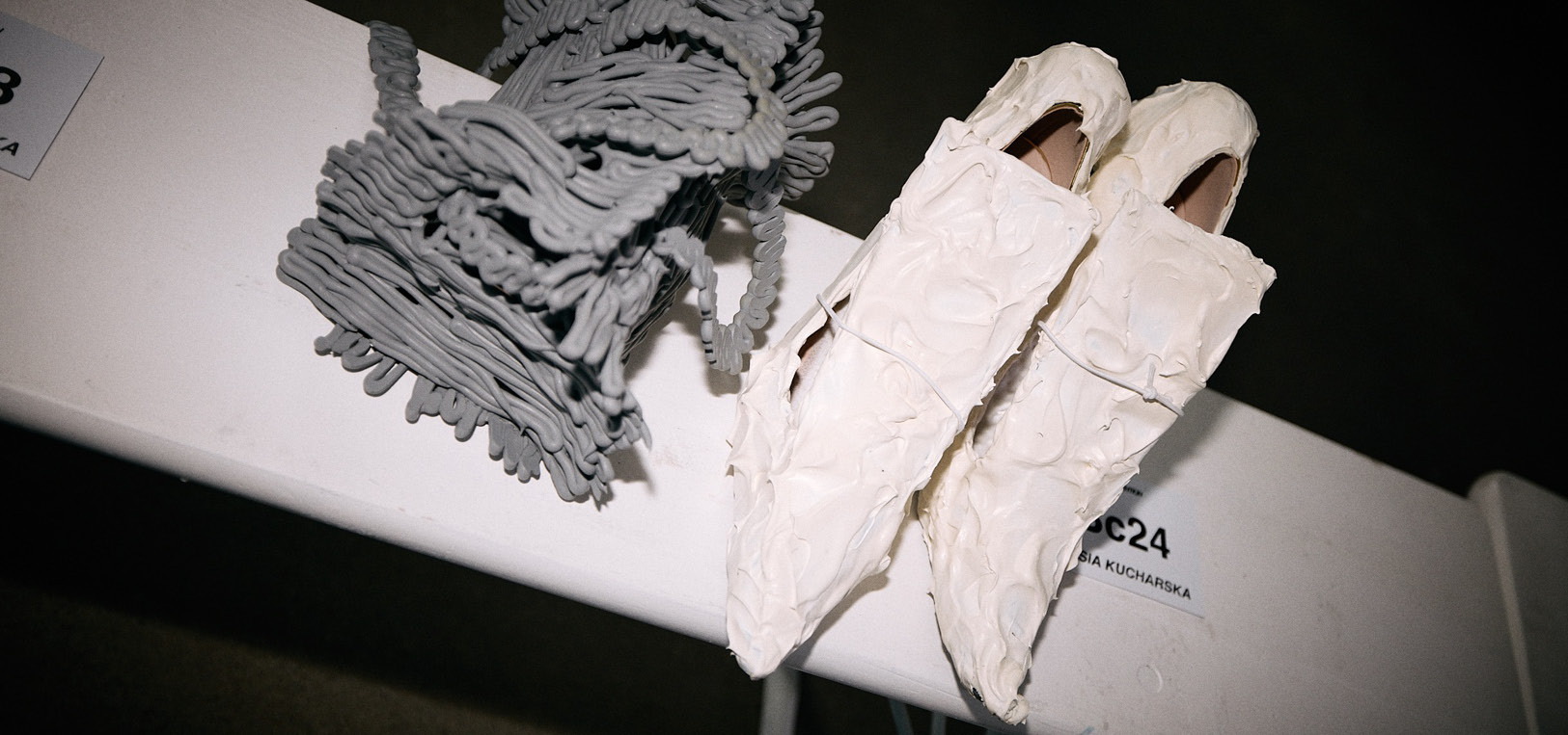 Backstage at Kasia Kucharska Fall 2025