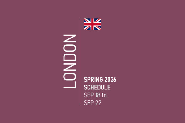 London Fashion Week Schedule Spring 2026