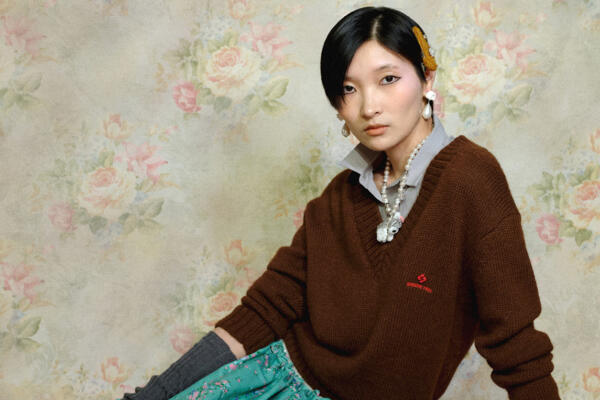 Backstage at SHUSHU/TONG Fall 2025