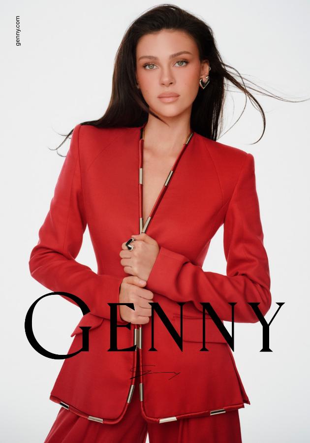 Nicola Peltz Beckham for Genny Fall 2025 | Photographed by Luca and Alessandro Morelli | Image courtesy of Genny