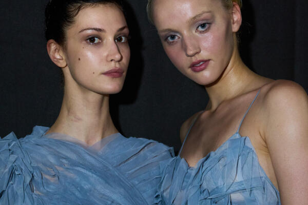 Backstage at Pauline Dujancourt Spring 2026