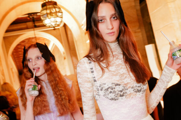 Backstage at Marc Jacobs Fall 2025