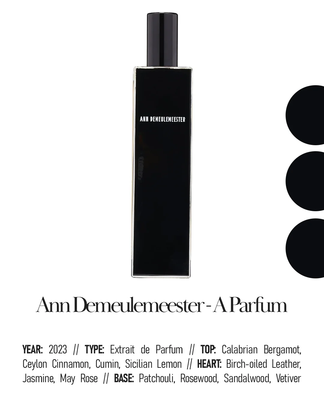 The Best Niche Fragrances for Men - Chypre - Ann Demeulemeester - A Parfum