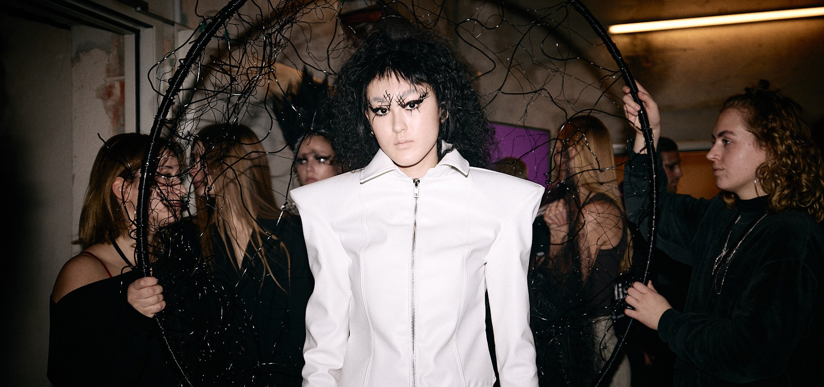 Backstage at Maximilian Gedra Fall 2025