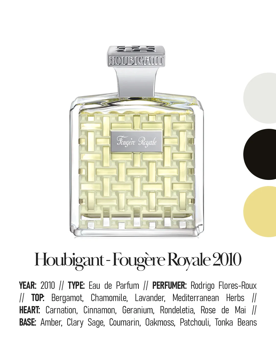 The Best Niche Fragrances for Men - Fougère - Houbigant - Fougère Royale