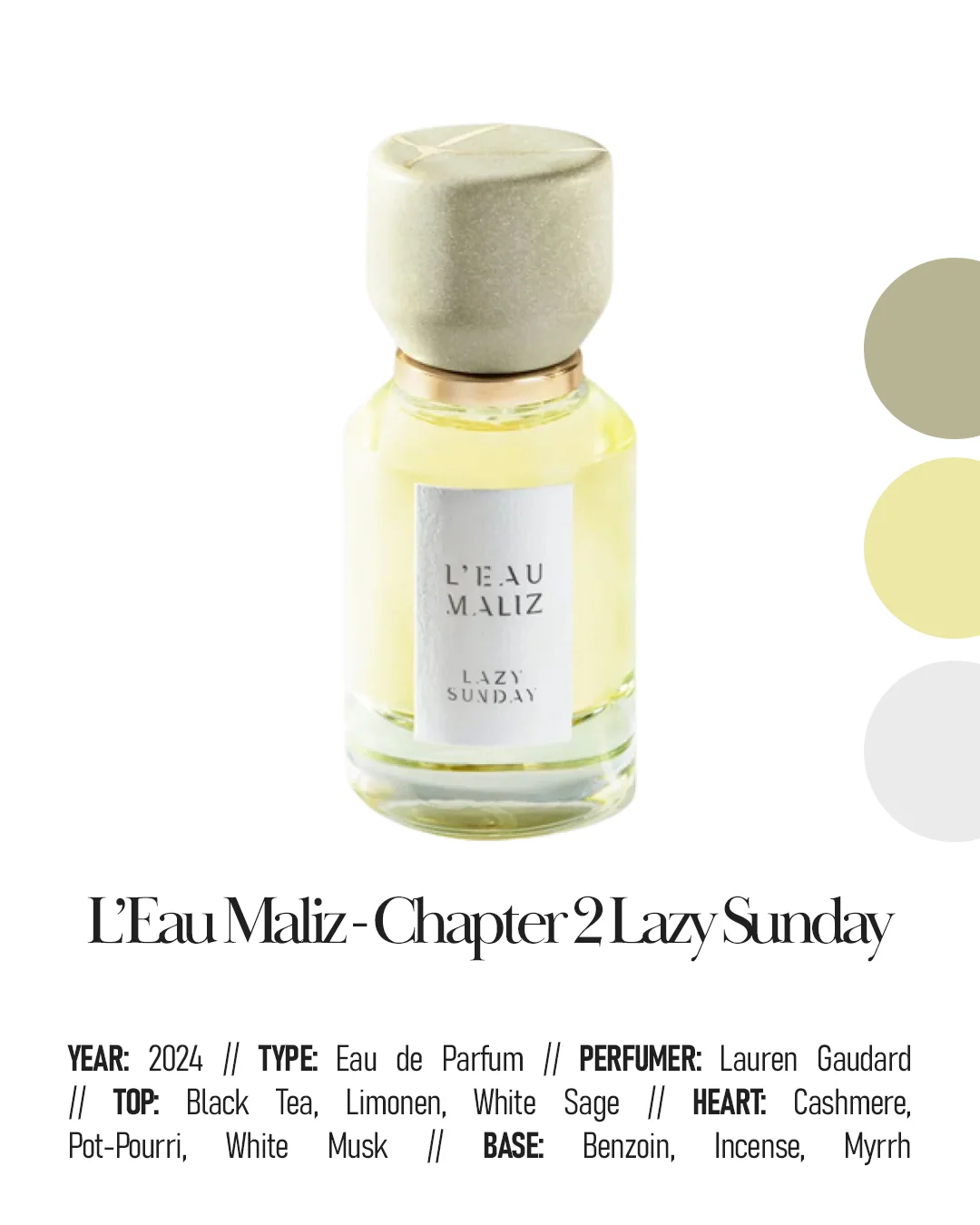 The Best Niche Fragrances for Men - Woody - L'Eau Maliz - Lazy Sunday
