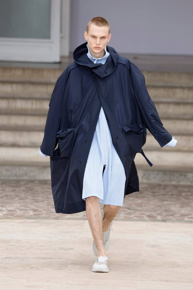 Homme Plissé Issey Miyake Spring 2025 Menswear; Photo: NowFashion.com