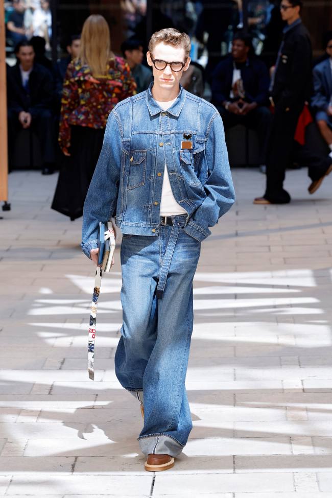 Sacai Spring 2025 Menswear; Photo: NowFashion.com