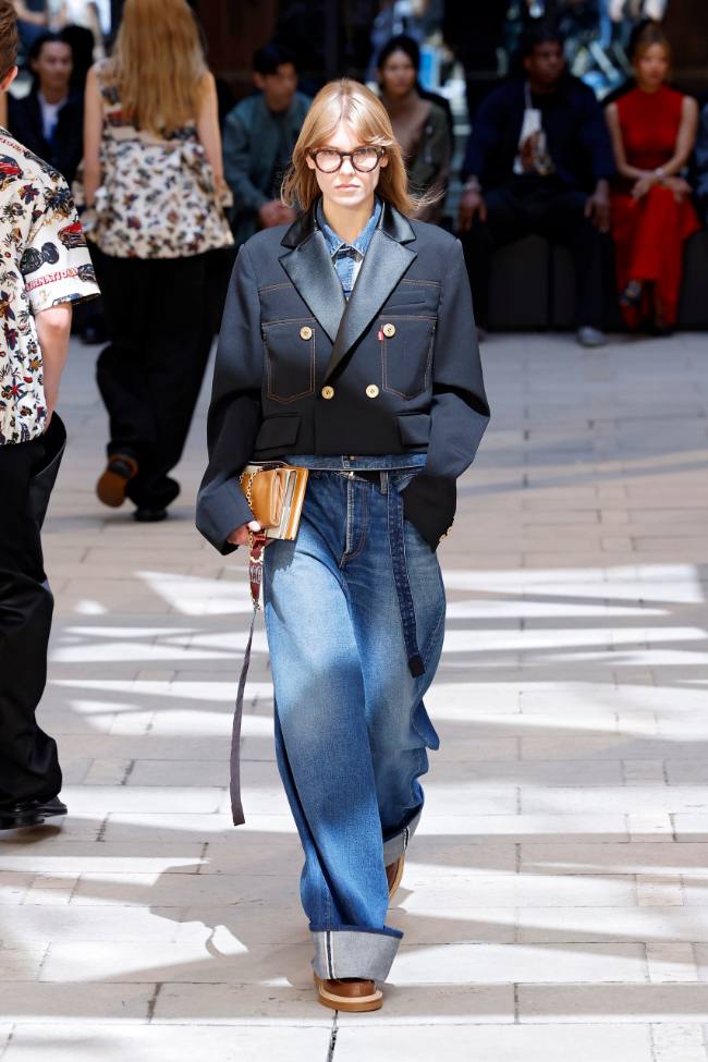 Sacai Spring 2025 Menswear; Photo: NowFashion.com