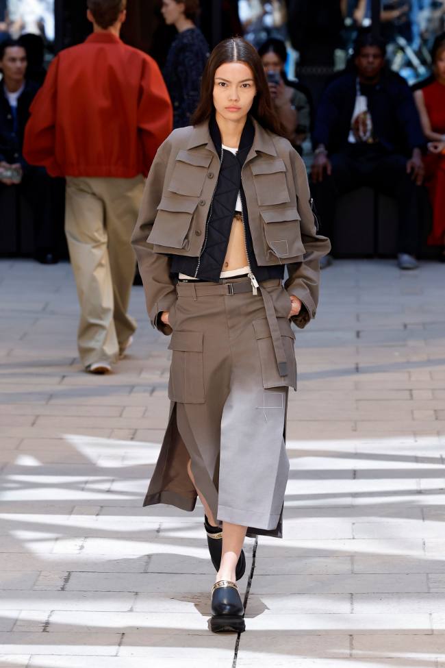 Sacai Spring 2025 Menswear; Photo: NowFashion.com
