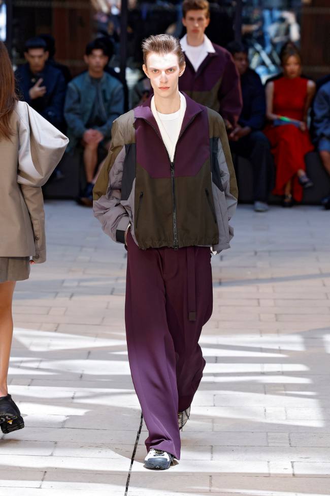 Sacai Spring 2025 Menswear; Photo: NowFashion.com