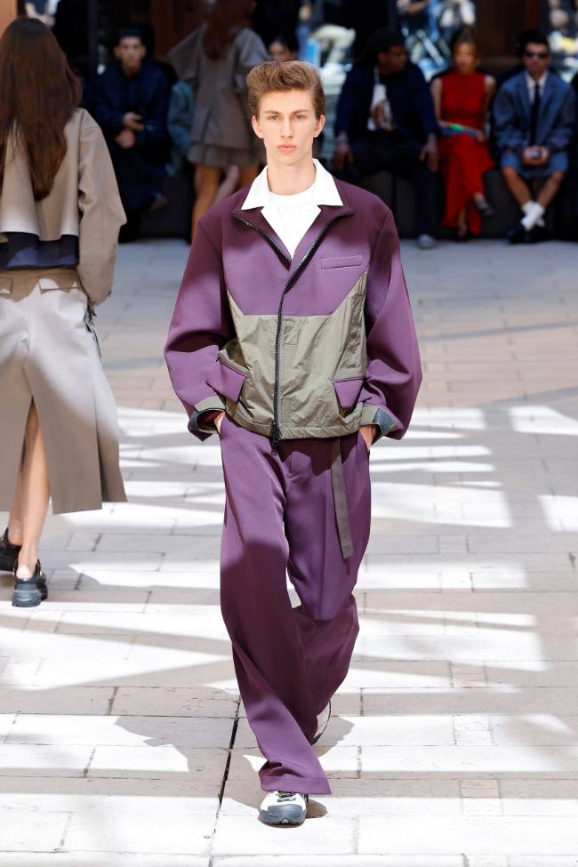 Sacai Spring 2025 Menswear; Photo: NowFashion.com