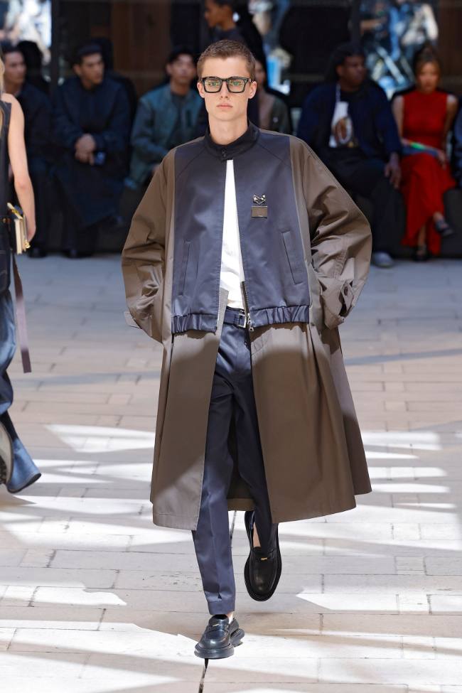 Sacai Spring 2025 Menswear; Photo: NowFashion.com
