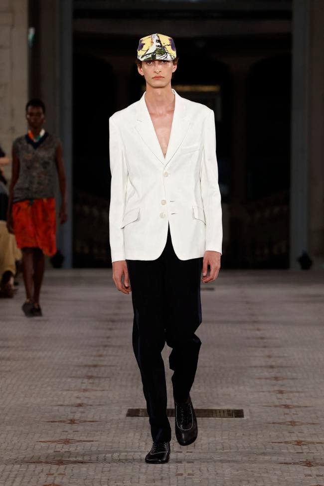 Wales Bonner Spring 2025 Menswear; Photo: NowFashion.com