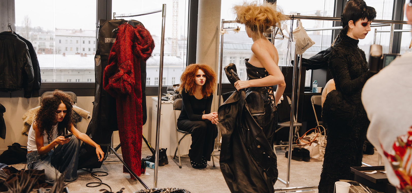 Thomas Hanisch Fall 2026 Backstage • Berlin