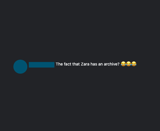 John Galliano x Zara Comments