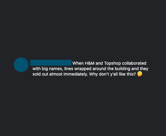 John Galliano x Zara Comments