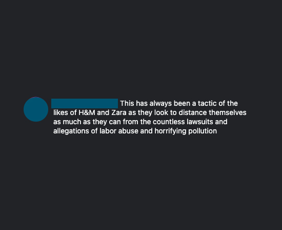 John Galliano x Zara Comments