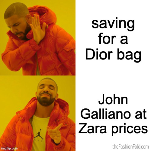 John Galliano x Zara Memes