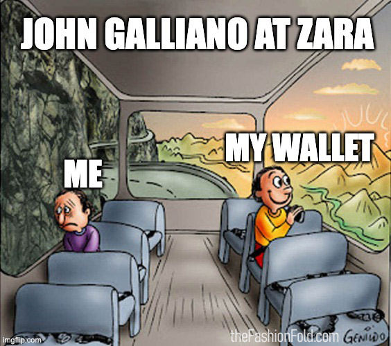 John Galliano x Zara Memes