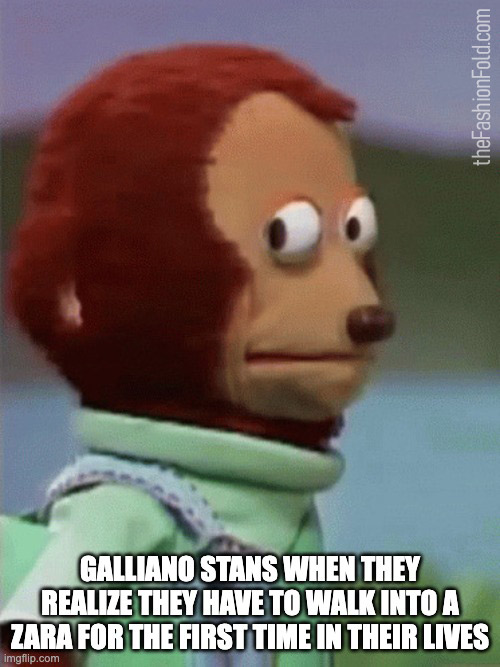 John Galliano x Zara Memes