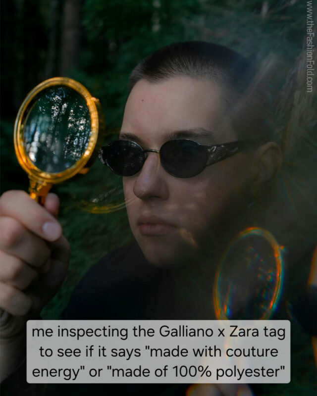John Galliano x Zara Memes