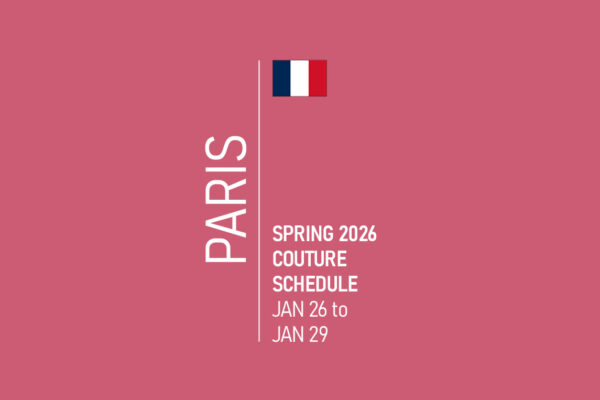 Paris Haute Couture Fashion Week Spring 2026 Schedule