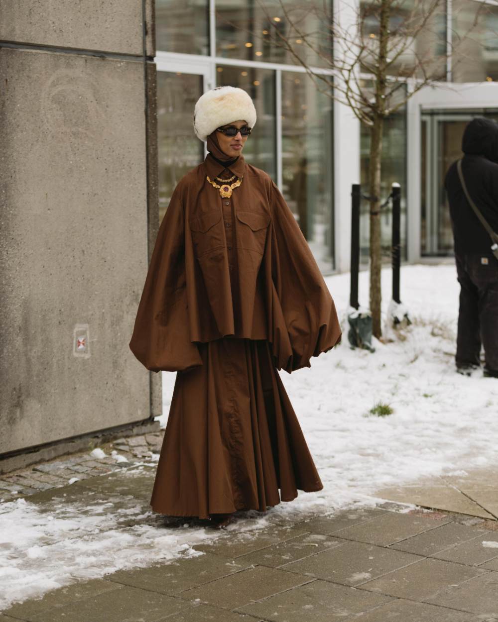 Kubanka at Fall 2026 Street Style [Copenhagen] Photo: Noor-u-nisa Khan | Courtesy of Copenhagen Fashion Week