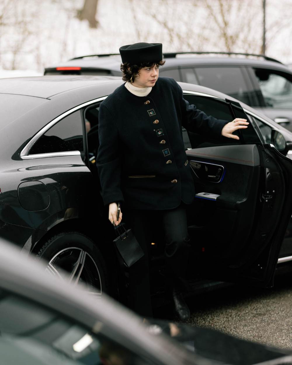Classic Hats: Pillbox Hats - Fall 2026 Street Style [Copenhagen] Photo: Noor-u-nisa Khan | Courtesy of Copenhagen Fashion Week