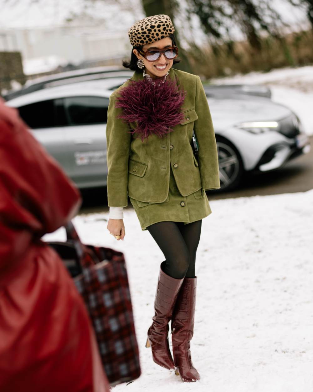 Classic Hats: Pillbox Hats - Fall 2026 Street Style [Copenhagen] Photo: Noor-u-nisa Khan | Courtesy of Copenhagen Fashion Week