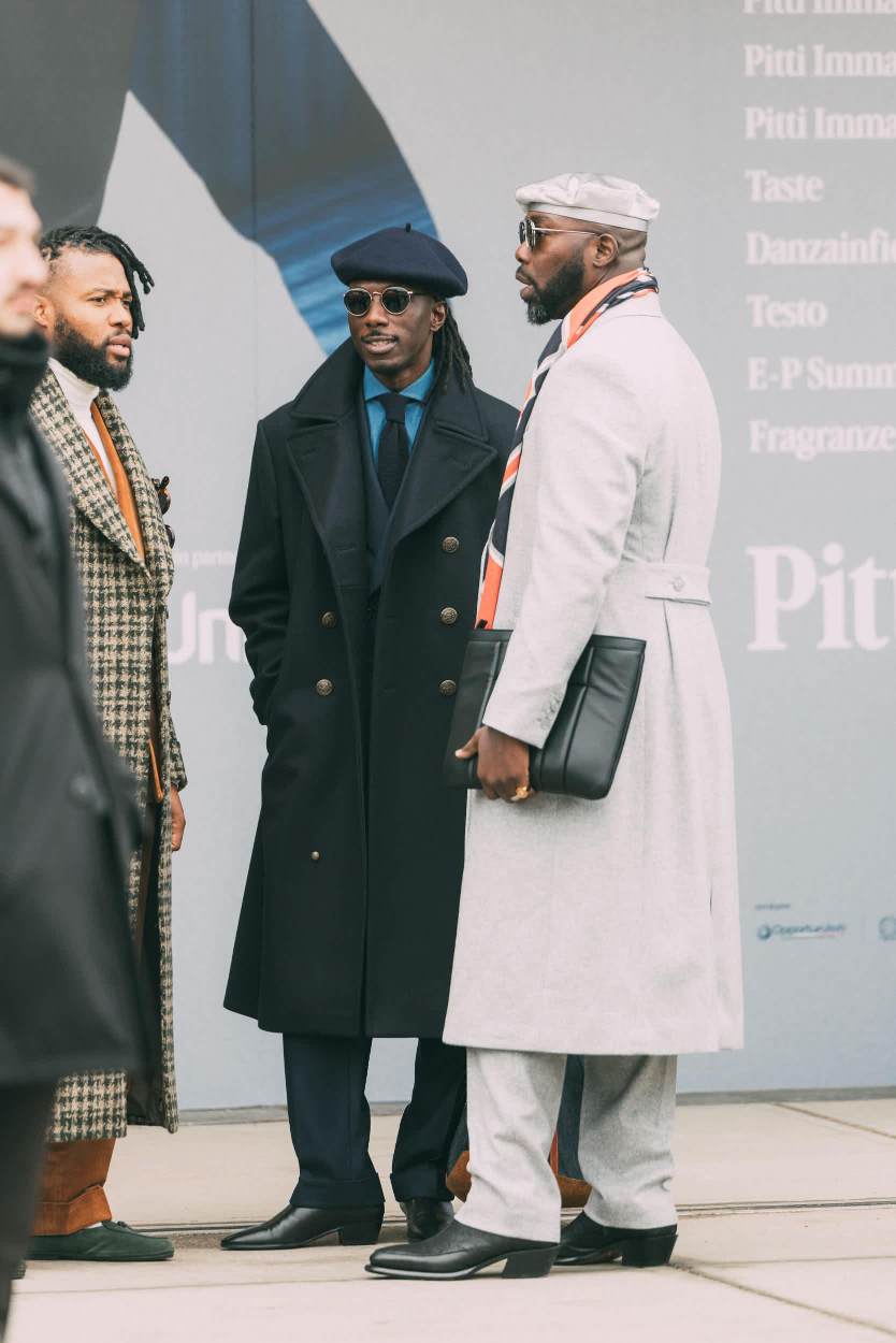 Classic Hats: Berets and Tams - Pitti Uomo Fall 2026 [Florence] Photo: Astra Marina Cabras | Courtesy of Pitti Immagine