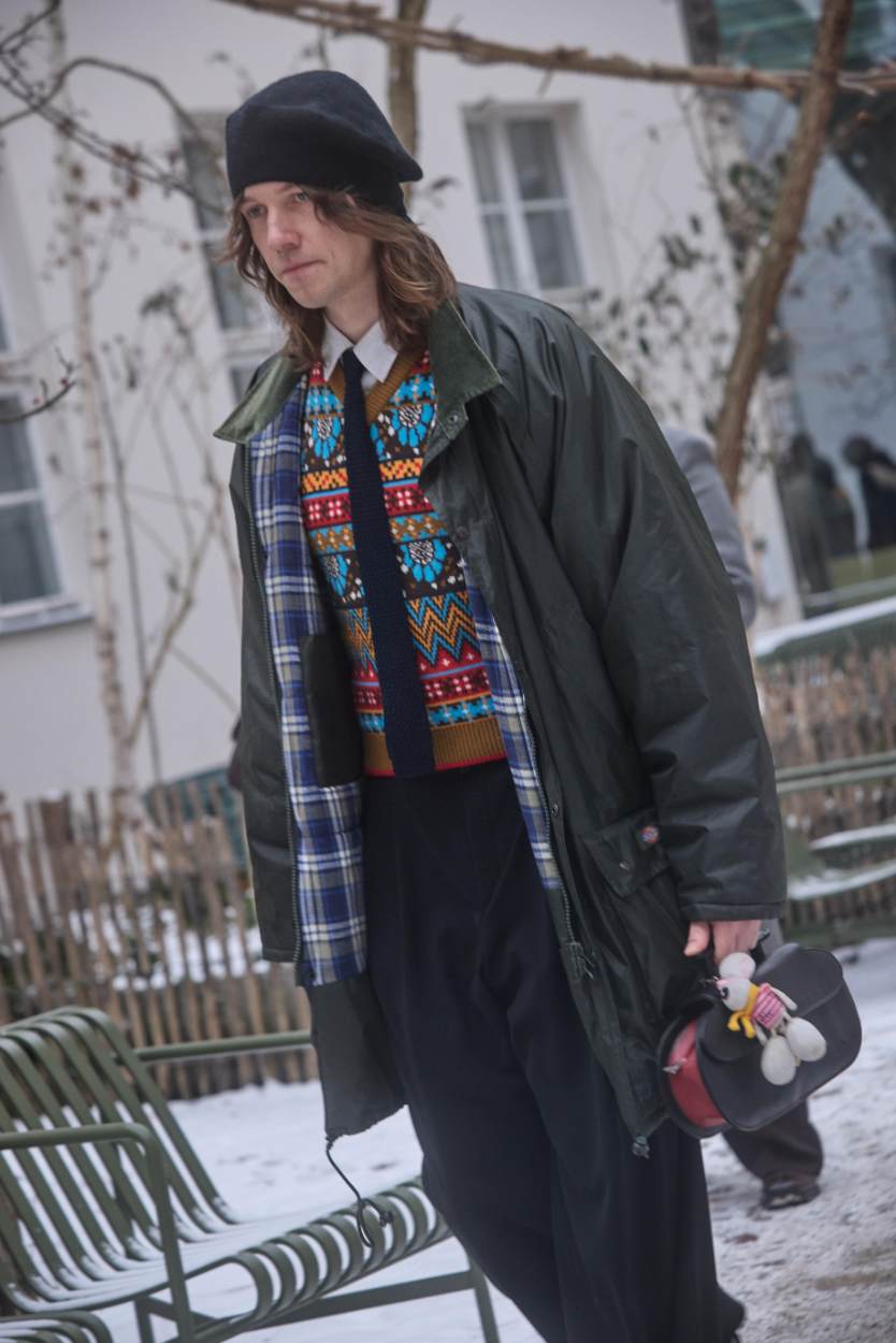 Classic Hats: Berets and Tams - William Fan Fall 2026 [Berlin] Photo: Ines Bahr | Courtesy of Berlin Fashion Week