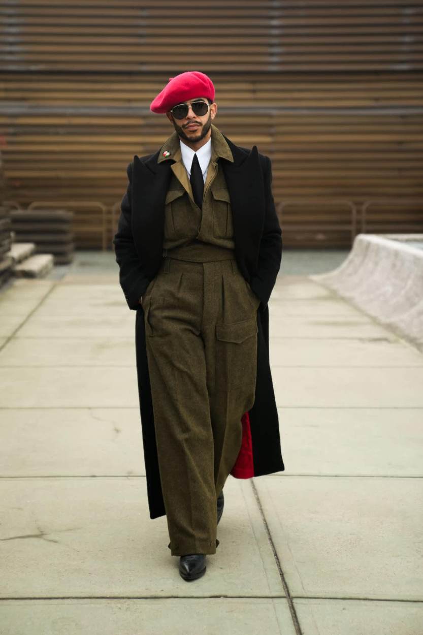 Classic Hats: Newsboy Hats and Flat Caps - Pitti Uomo Fall 2026 [Florence] Photo: ChillaxingROAD | Courtesy of Pitti Immagine