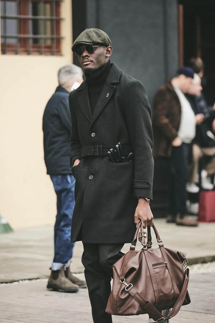 Classic Hats: Newsboy Hats and Flat Caps - Pitti Uomo Fall 2026 [Florence] Photo: Enrico Labriola | Courtesy of Pitti Immagine