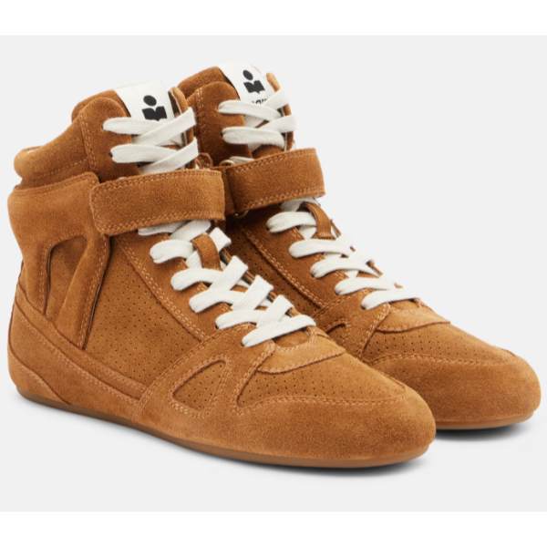 Isabel Marant Senny Suede High Top Sneakers